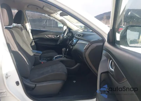 2016 Nissan Rogue S из США, поврежденный, VIN KNMAT2MV8GP709595